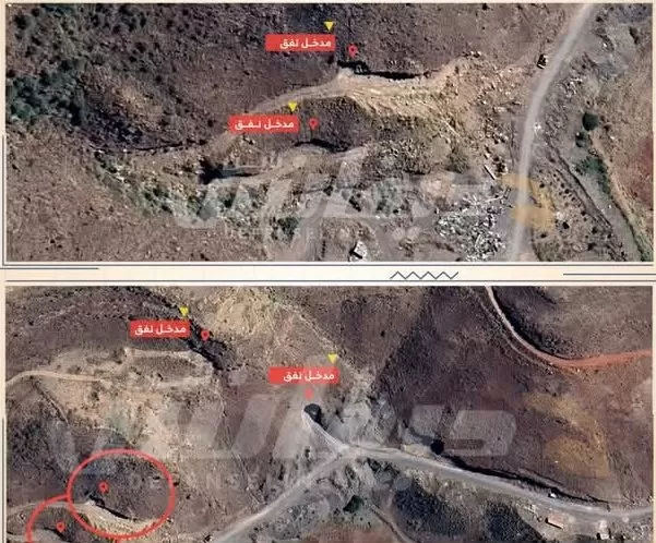 صور اقمار صناعية تكشف مخازن فلول ايران صنعاء