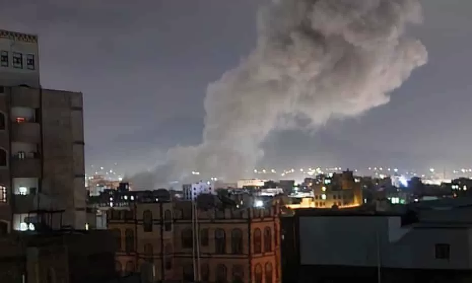 عاجل : غارات جوية جديدة تستهدف اربع محافظات في مناطق فلول ايران