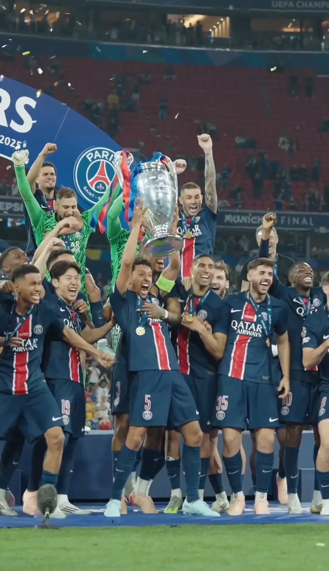 باريس تحرز لقب دوري ابطال اوروبا