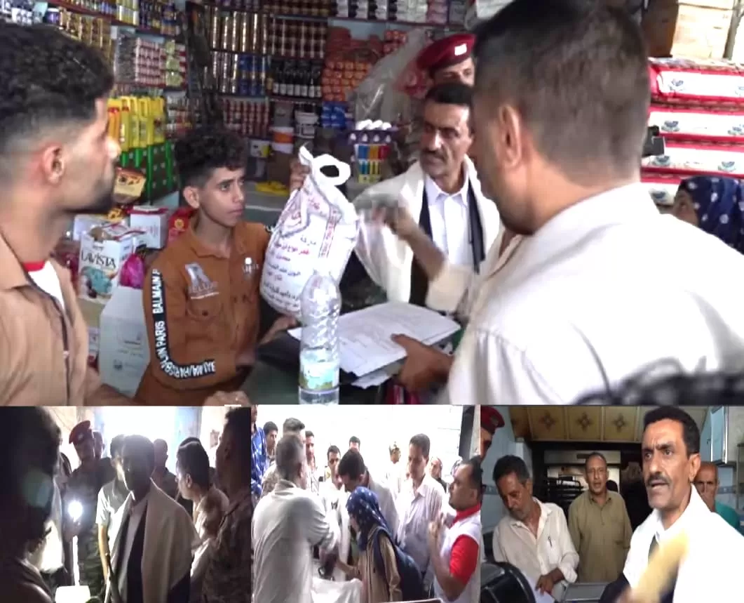 حملات رقابية تكشف مخالفات في أوزان وأسعار السلع في مديرية القاهرة بتعز