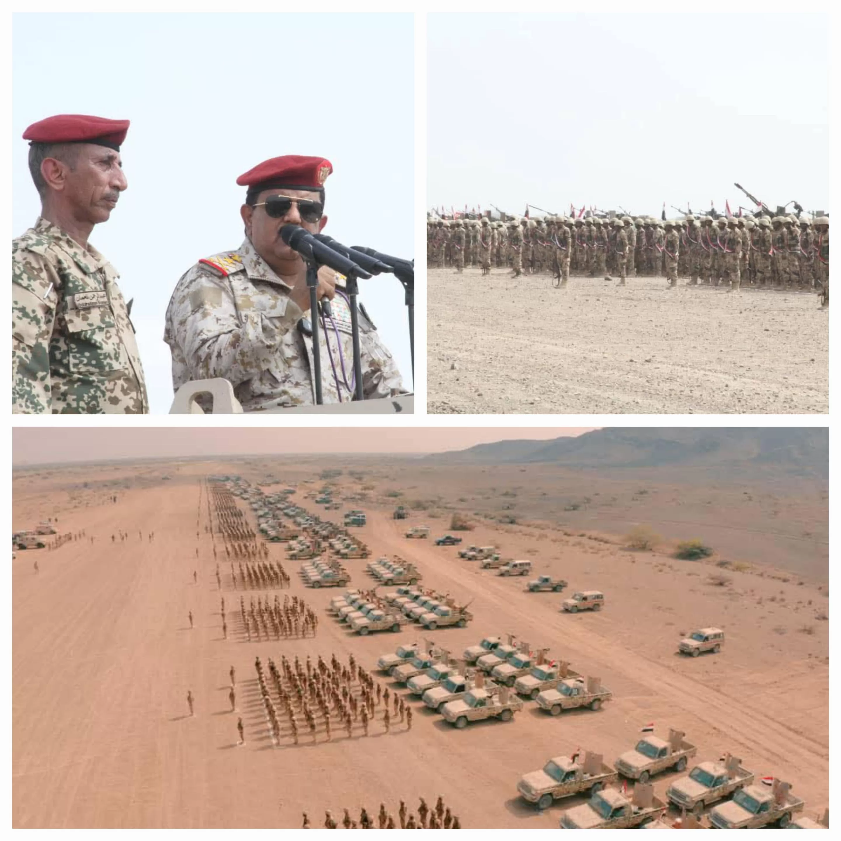 وزير الدفاع لاول مرة يزور جبهات الساحل الغربي ويشيد بالجاهزية والانضباط