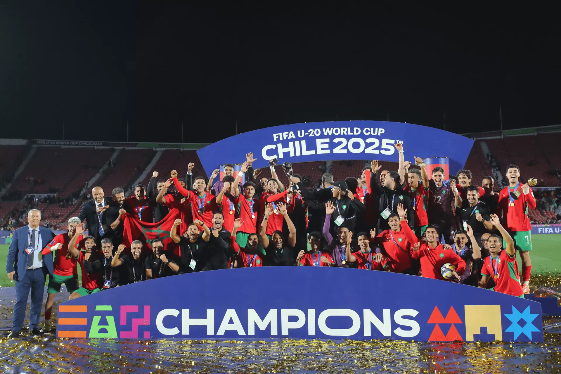 المغرب يحرز كأس العالم للشباب لأول مرة في تاريخه على حساب الأرجنتين